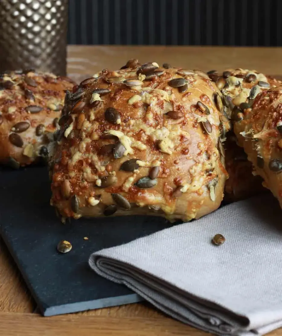 Kürbiskernbrötchen – Brötchen der Bäckerei Oehme