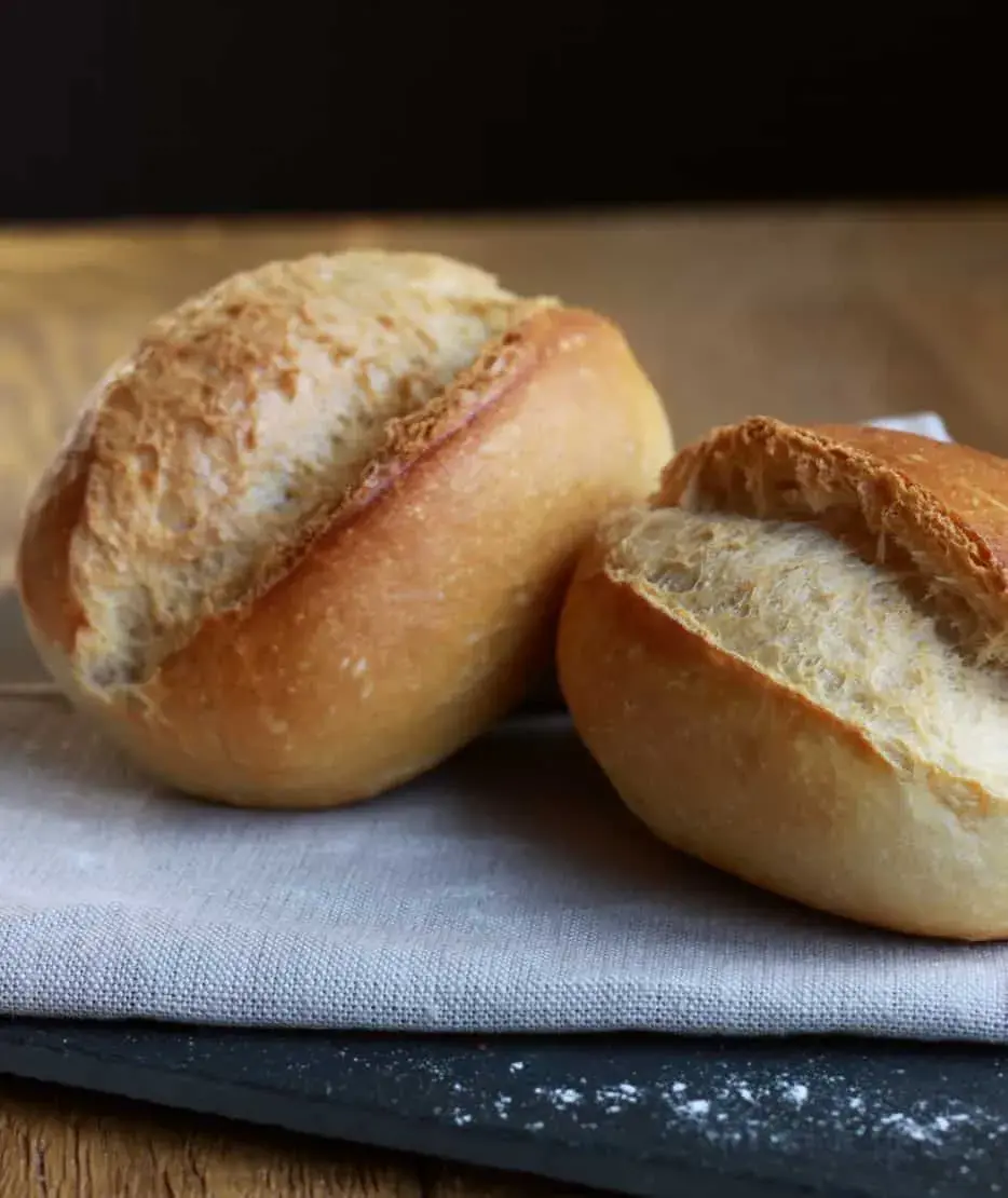 Schnittbrötchen – Brötchen der Bäckerei Oehme
